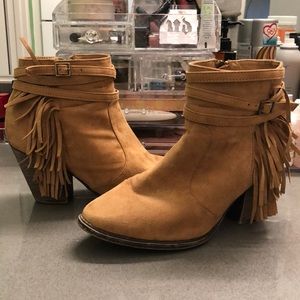 Fringe Booties
